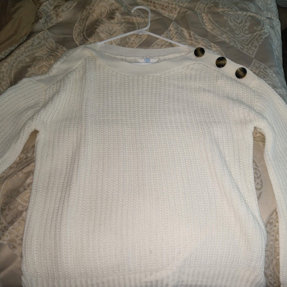 White sweater